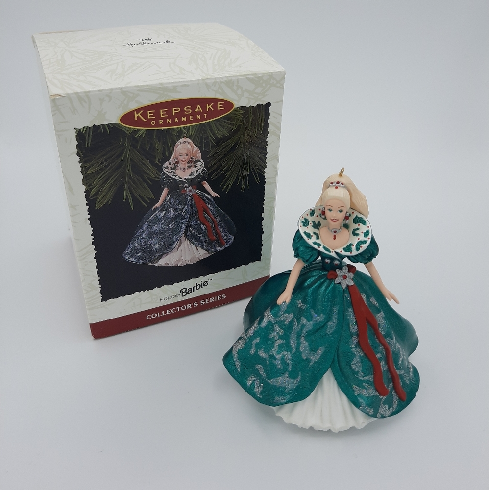 Holiday Barbie Hallmark Keepsake Ornament 3rd 1995